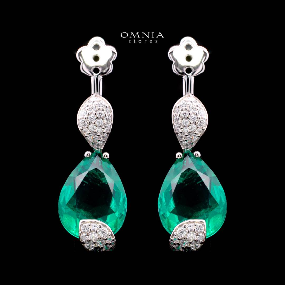 Omnia Elora Earring 925 Silver Accessories In High Quality Simulated Diamonds - Image 6