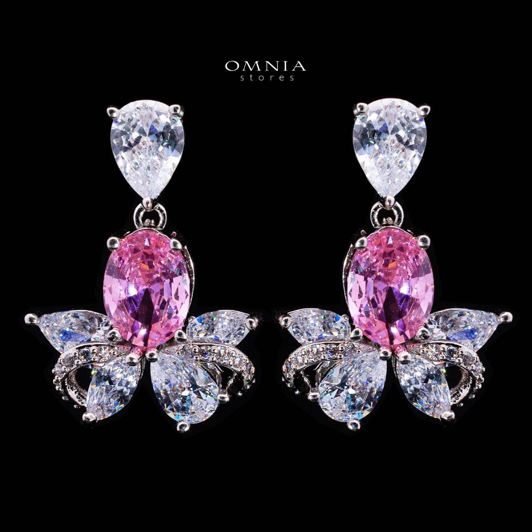 Omnia Muna Pink Bridal Full Set High Quality Simulated Diamonds - Image 6