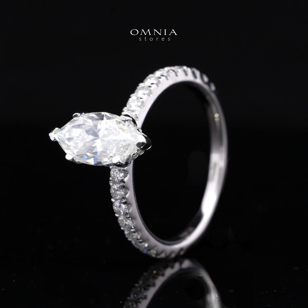 Ghusun White Moissanite Marquise Cut Ring GRA Certified in High Quality 925 Silver 6x12mm 2ct - Image 4