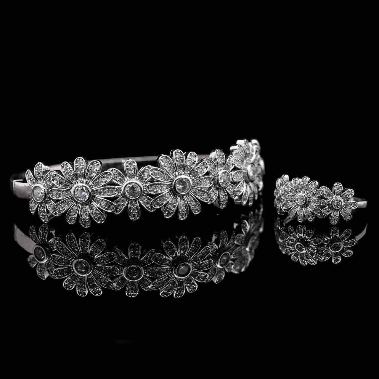 Ruqaya Silver Color Bundle Set - Image 5
