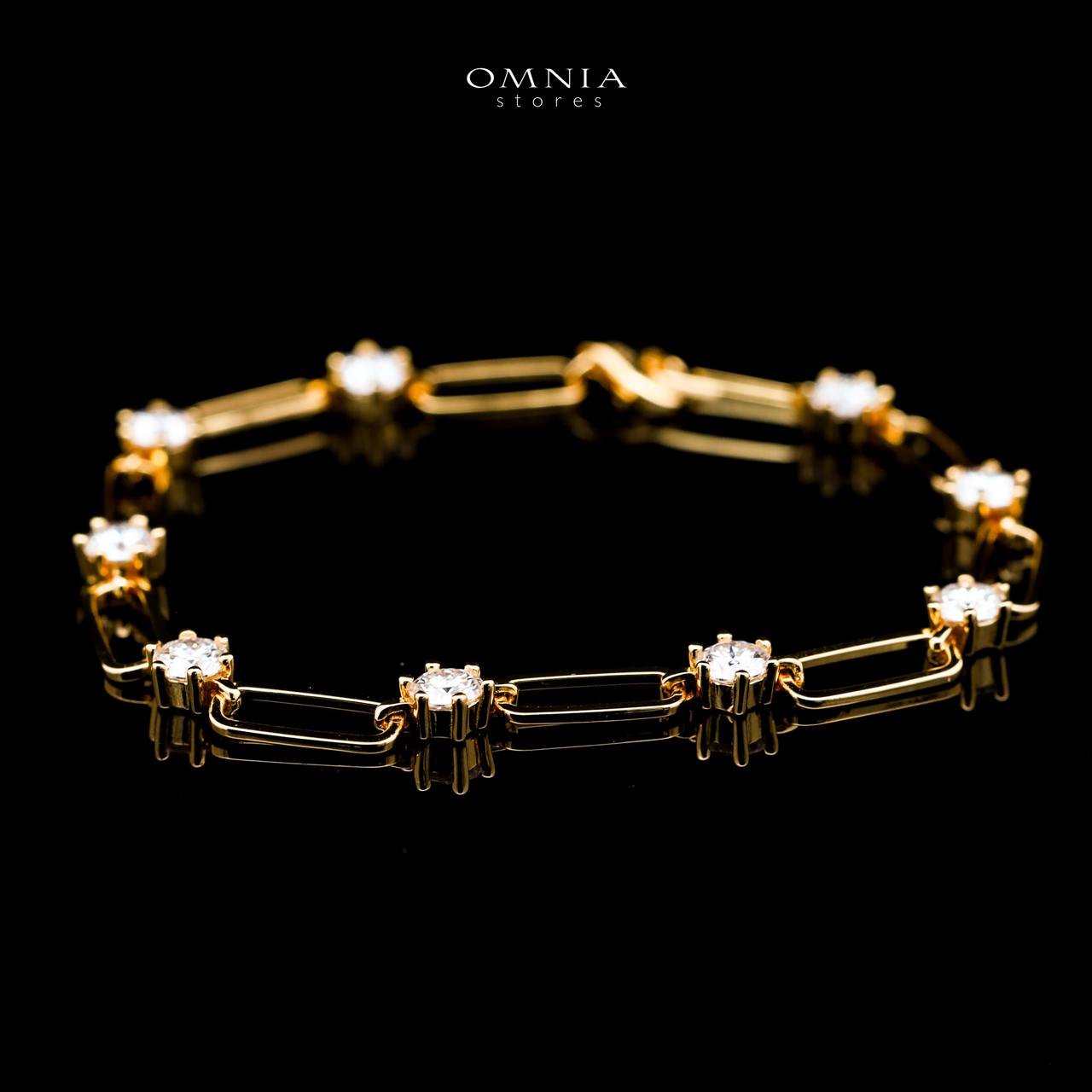 Bahja Golden White Moissanite With GRA Certified Bracelet in 925 Silver RD4.5mm - Image 2