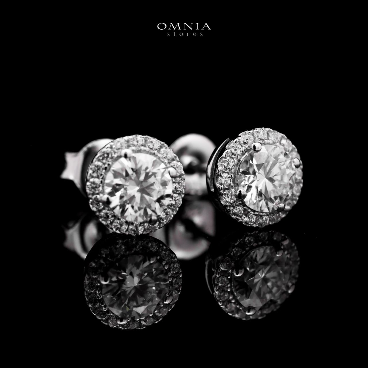 Basira Round Cut White Moissanite Stone Earring With GRA Certified High Quality in 925 Silver 5mm 0.5Ct - Image 3