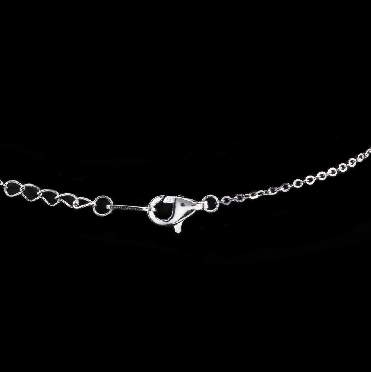 Omnia Anisa White Bracelet in 925 Silver with High Quality Simulated Diamonds - Image 2