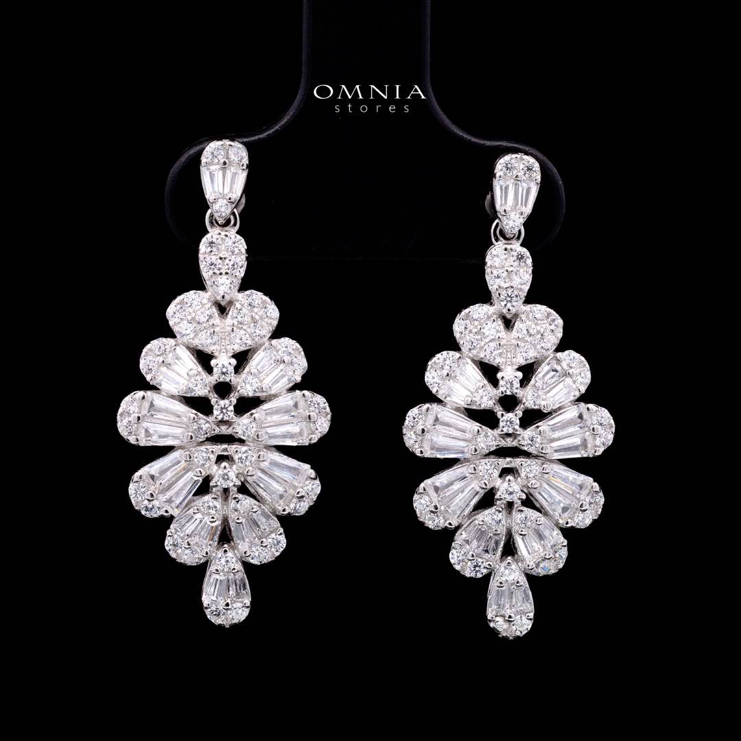 Omnia Iffat White Bridal Full Set in 925 Silver High Quality Simulated Diamonds (size 17 7 only available in KSA) - Image 5