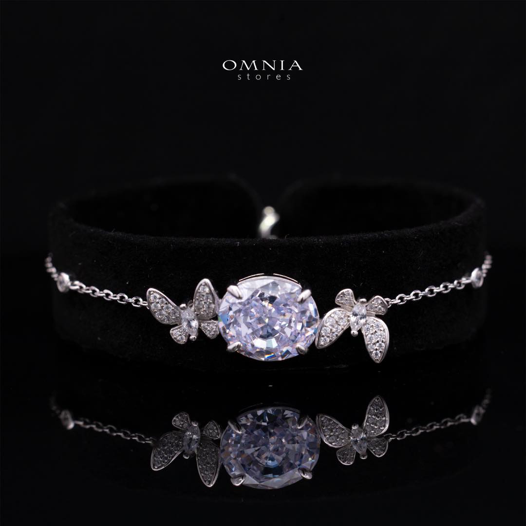 Omnia Maysun White Full Set In 925 Silver High Quality Simulated Diamonds - Image 4