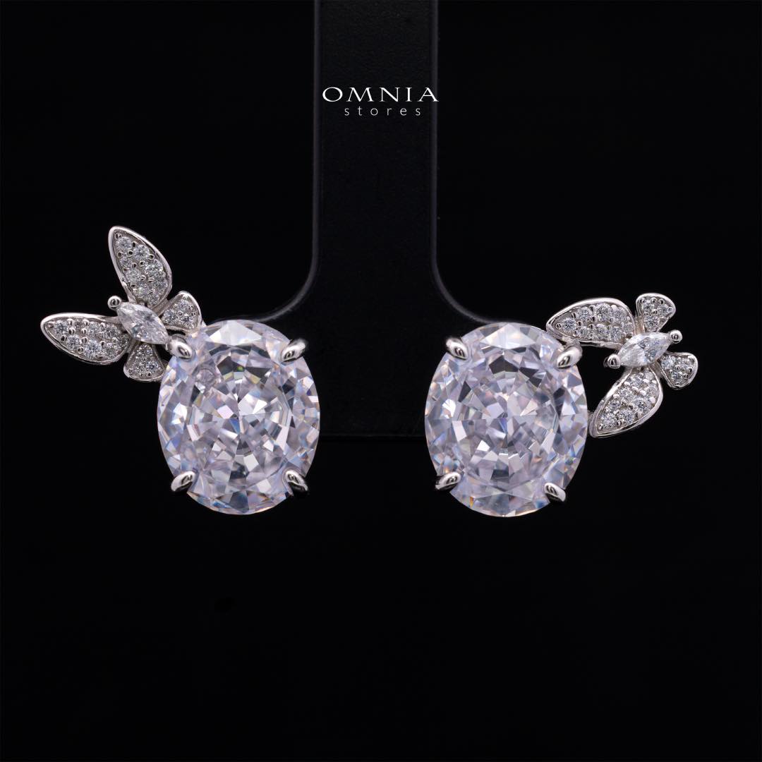 Omnia Maysun White Full Set In 925 Silver High Quality Simulated Diamonds - Image 6