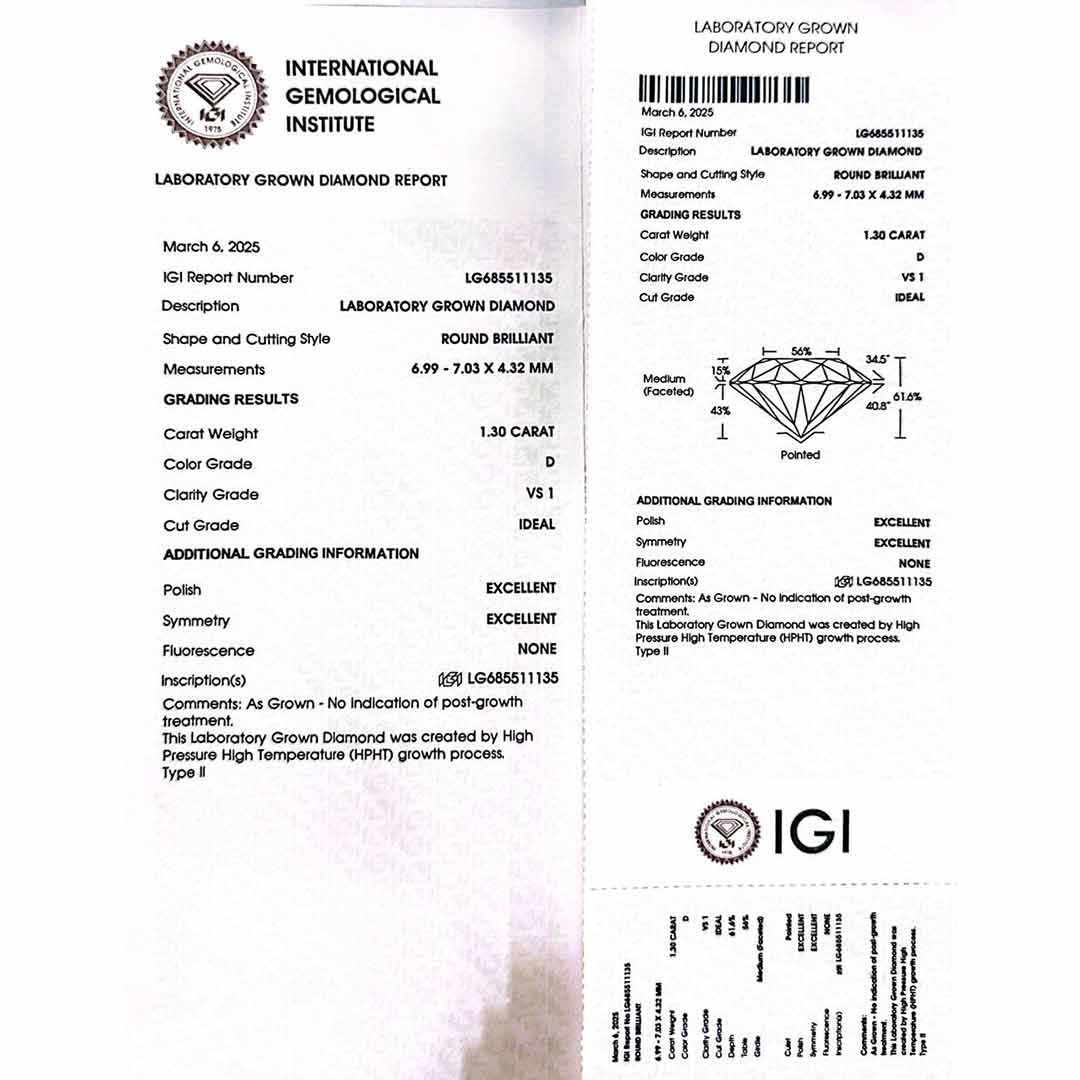 Mayar Lab Grown With IGI Certified D VS 1 Oval Brilliant White Ring in 925 Silver 1.3ct - Image 6