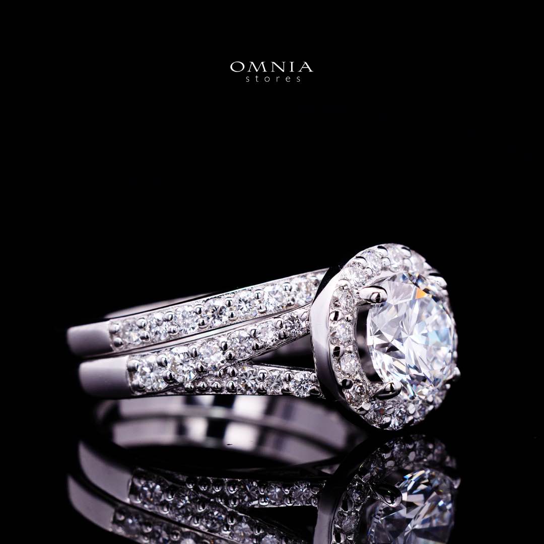 Mayar Lab Grown With IGI Certified D VS 1 Oval Brilliant White Ring in 925 Silver 1.3ct - Image 4