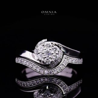 Sariya White Lab Grown Ring in High Quality 925 Silvers
