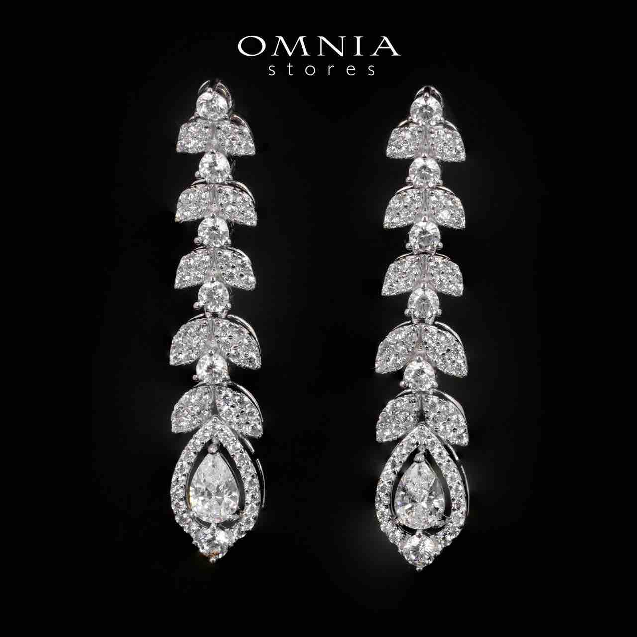 Helena White Bridal Full Set in 925 Silver High Quality Simulated Diamonds - Image 4