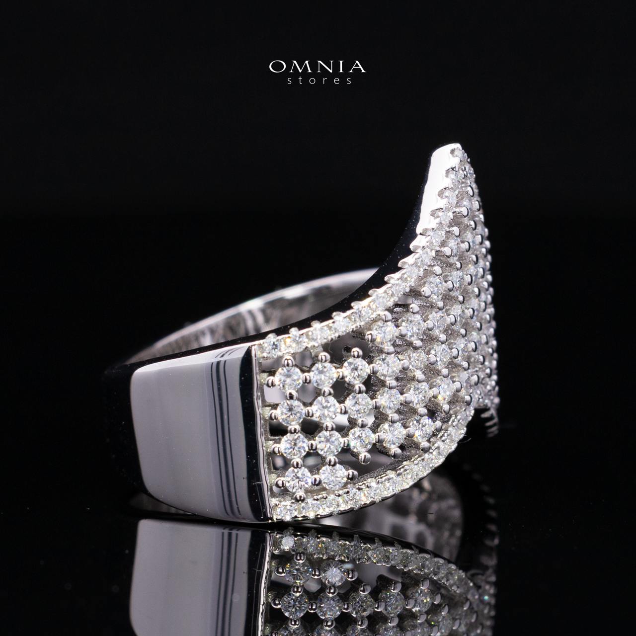 Kinslee Premium White Moissanite Ring in 925 Sterling Silver - Image 3