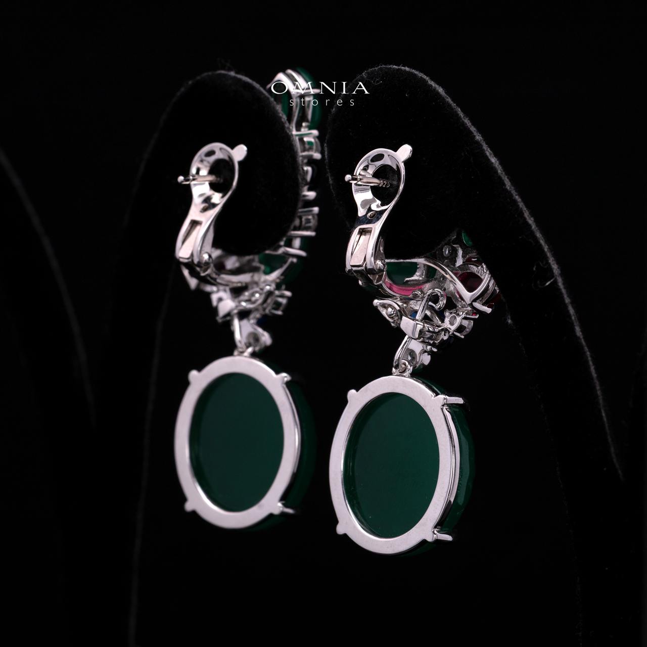 Ximena Multicolor in 925 Sterling Silver with High-Quality Premium Simulated Diamonds - Image 3