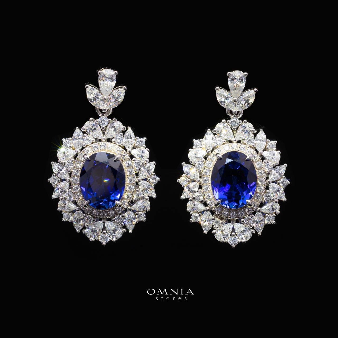 Lindsay Blue Lab-Grown Sapphire Set with GRC Certificate, Oval 12×16mm in 925 Sterling Silver - Image 3
