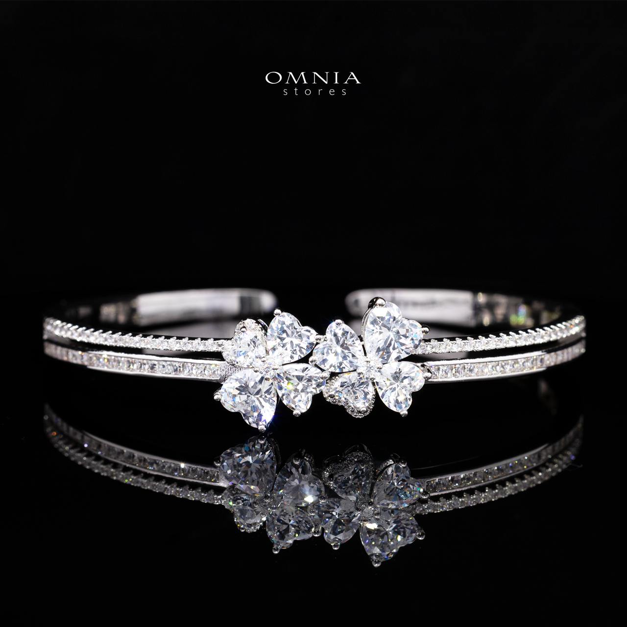 Jocelyn White Bridal Full Set – Premium Rhodium Plated with High-Quality Zircon Stones - Image 3