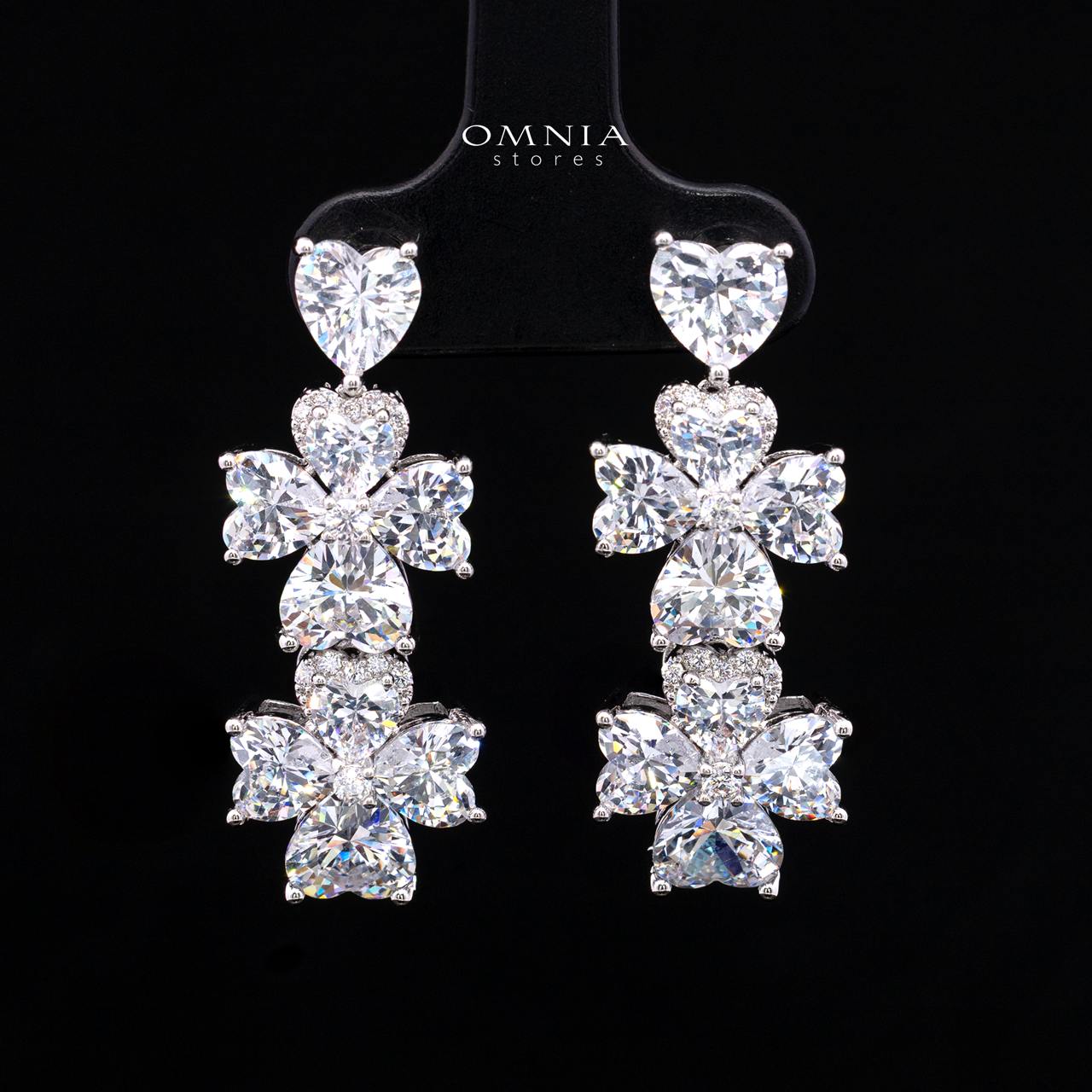 Jocelyn White Bridal Full Set – Premium Rhodium Plated with High-Quality Zircon Stones - Image 4