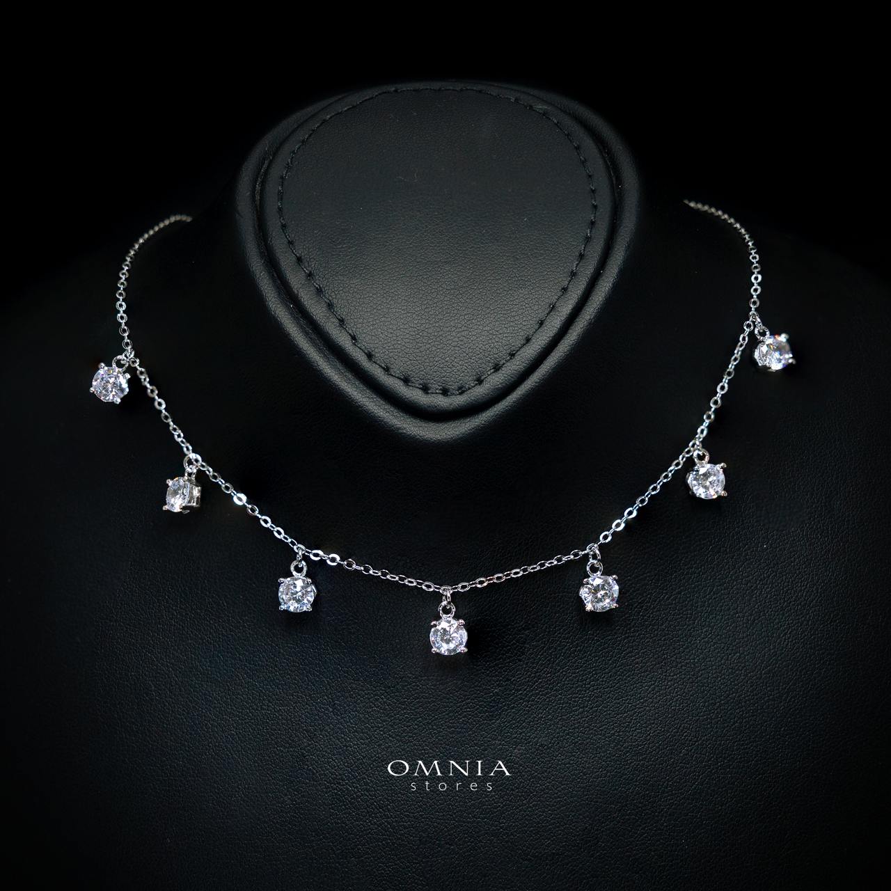 Daenerys White Necklace with High-Quality Simulated Diamonds - Image 2
