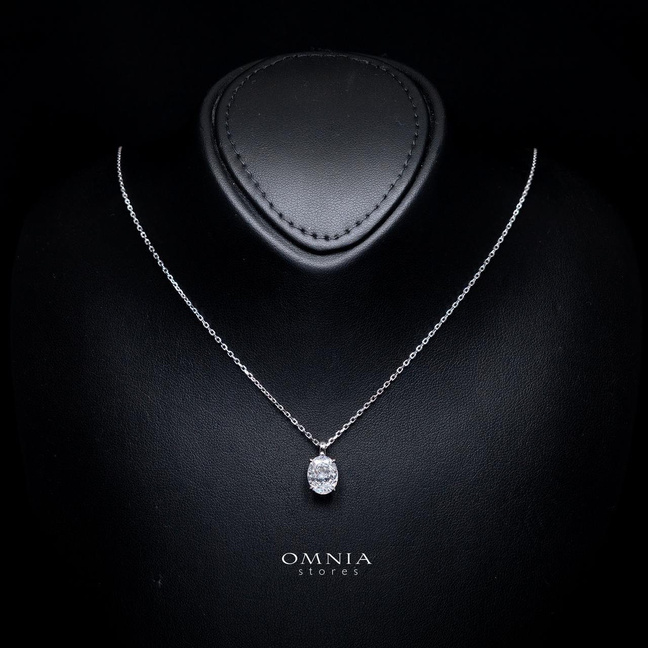 Carmen Necklace with Certificate, High-Quality Premium Simulated Diamonds in 925 Sterling Silver - Image 2
