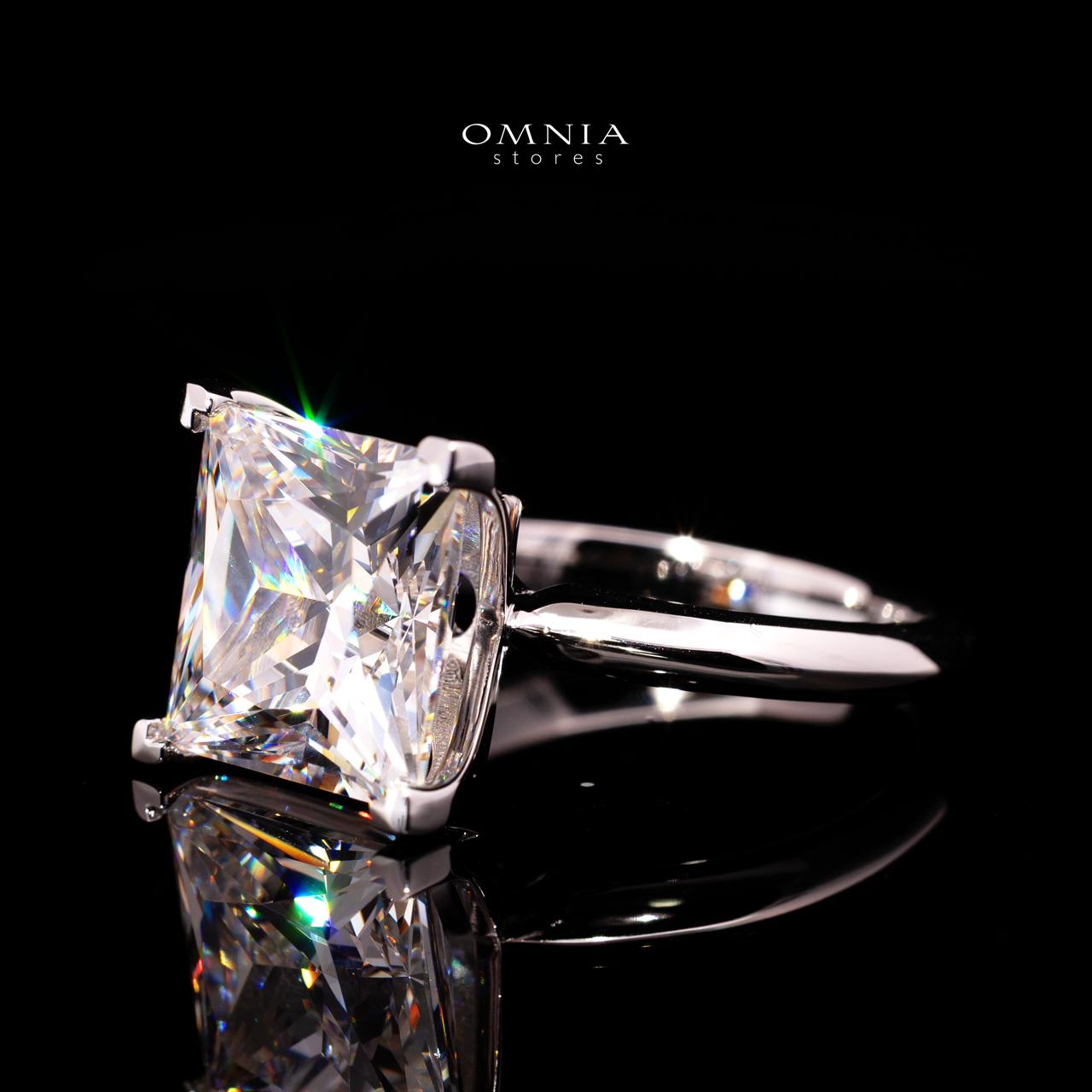 Shania Ring with Certificate, High-Quality Premium Simulated Diamonds in 925 Sterling Silver - Image 2