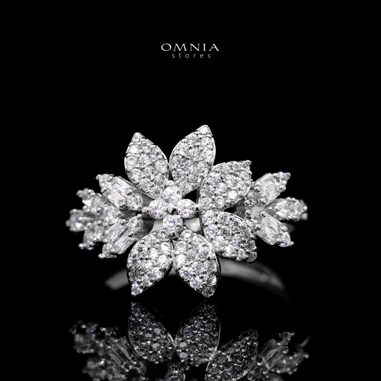 Farrah White Luxury Bridal Full Set with High-Quality Simulated Diamonds – Rhodium Plated - Image 5