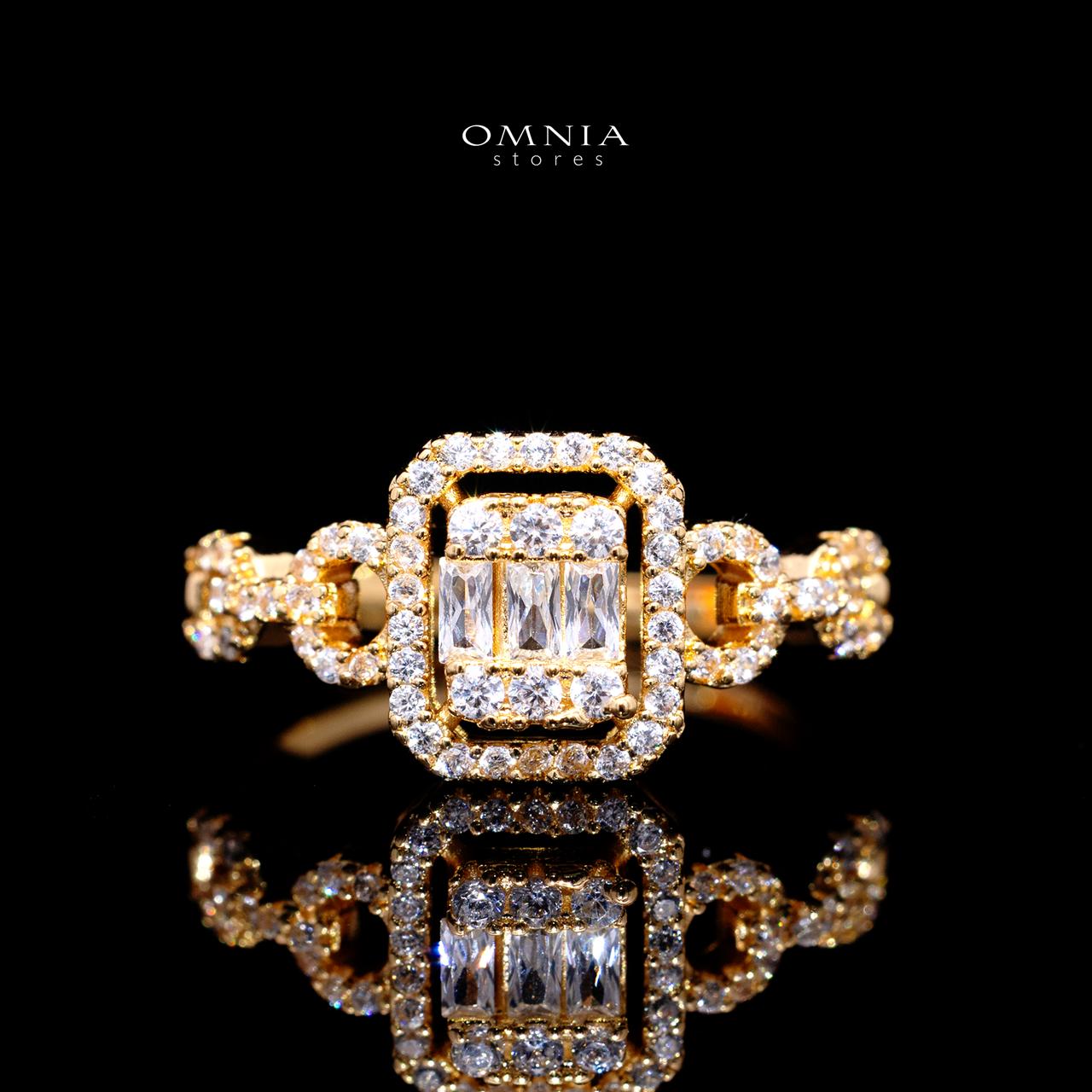 Sindy Gold Luxury Bridal Full Set with High-Quality Simulated Diamonds – Rhodium Plated - Image 5