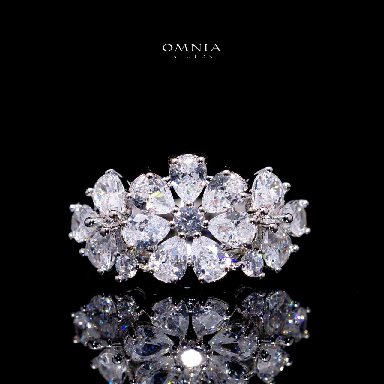 Seema White Luxury Bridal Full Set with High-Quality Simulated Diamonds – Rhodium Plated - Image 5