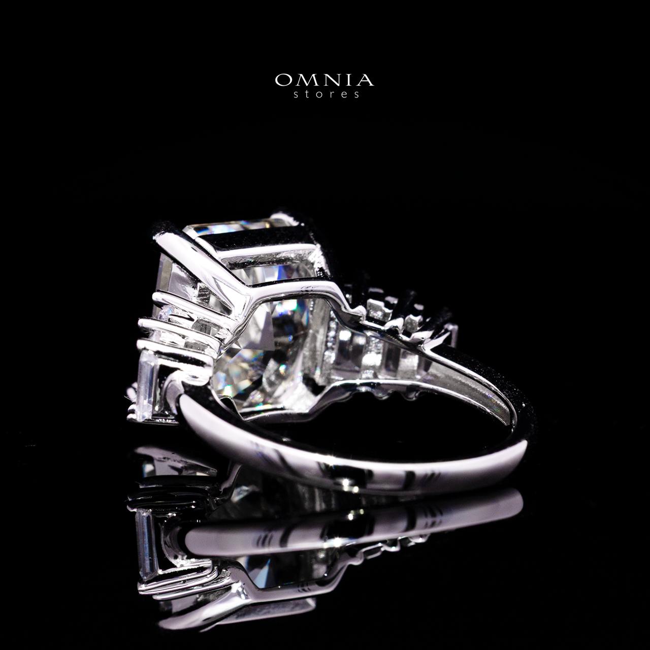 Karylle Ring with Certified Premium Simulated Diamonds in 925 Sterling Silver - Image 4