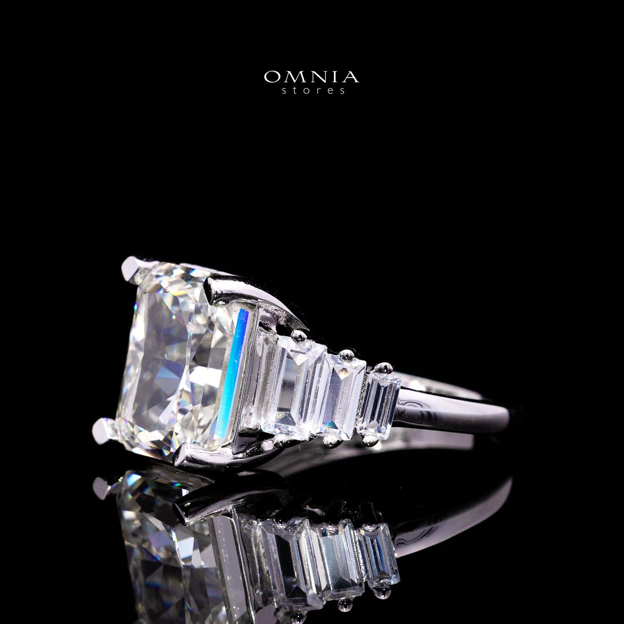 Karylle Ring with Certified Premium Simulated Diamonds in 925 Sterling Silver - Image 2