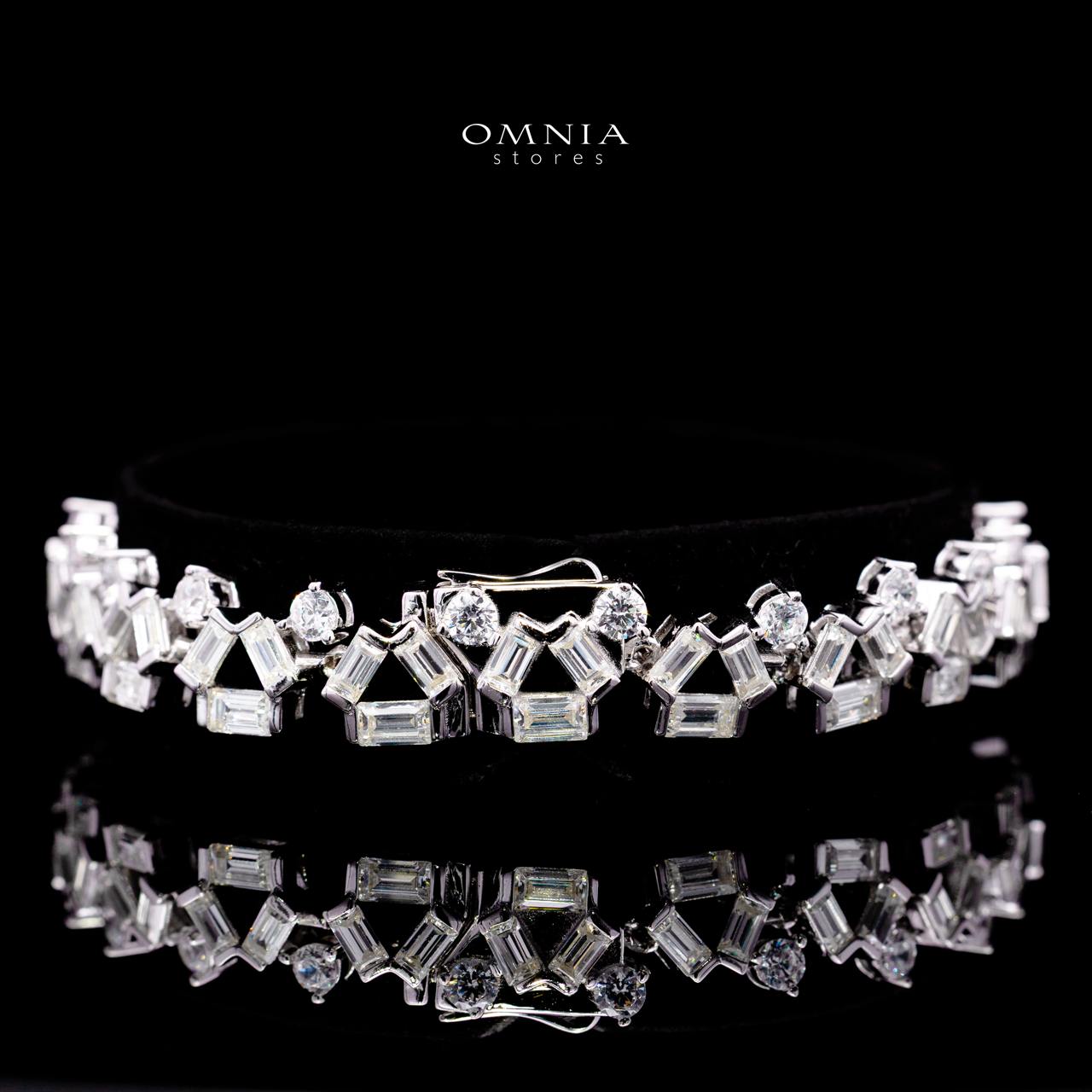 Milly Bracelet with Certified High-Quality Premium Simulated Diamonds in 925 Sterling Silver - Image 2
