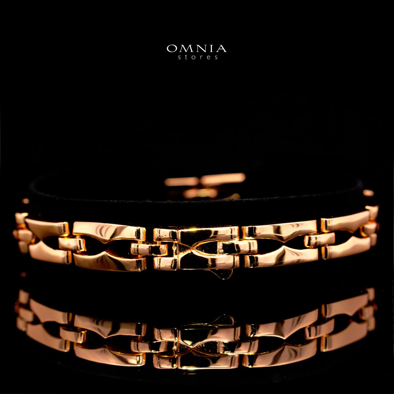 Karah Rose Gold Bracelet with Certified High-Quality Premium Simulated Diamonds in 925 Sterling Silver - Image 2