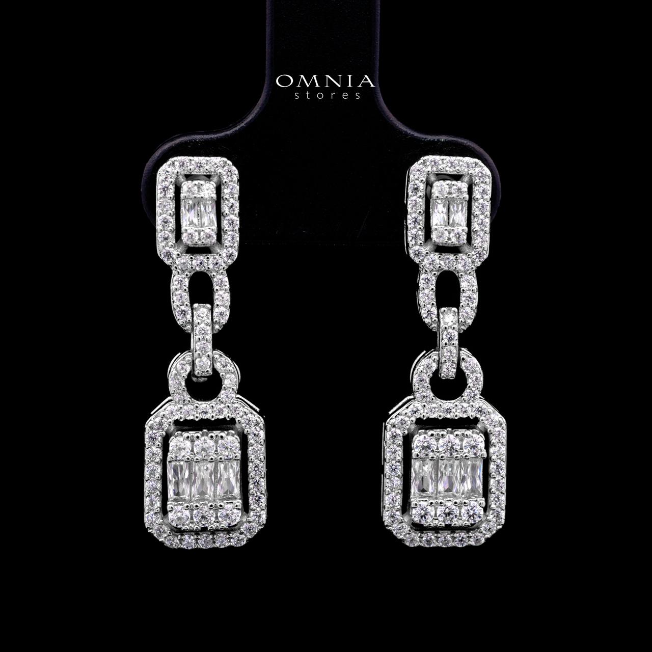 Sindy White Luxury Bridal Full Set with High-Quality Simulated Diamonds – Rhodium Plated - Image 4