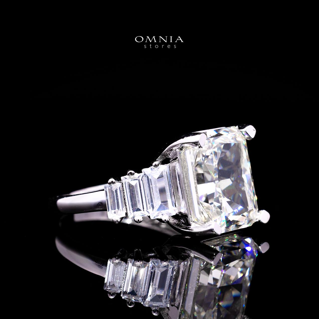 Karylle Ring with Certified Premium Simulated Diamonds in 925 Sterling Silver - Image 3